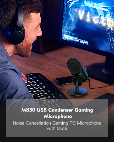 USB Condenser Gaming Microphone