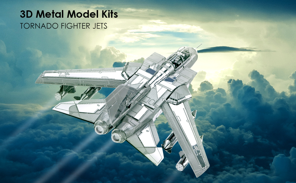 3d meta model kits- tornado fighter jets