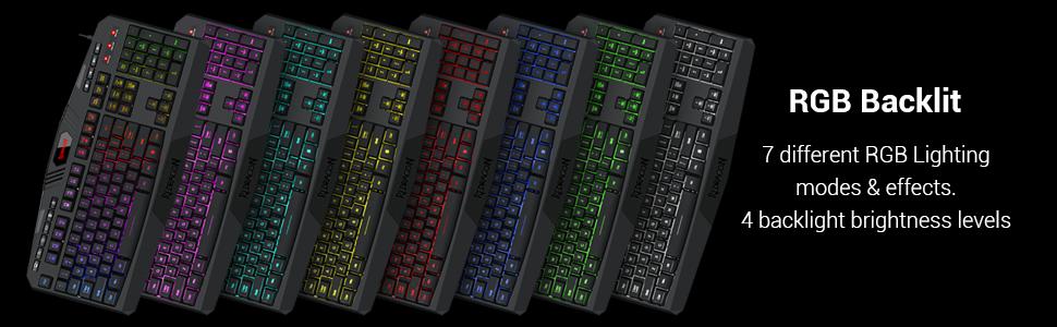 S101- RGB Gaming keyboard