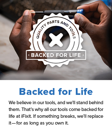 ifixit backed for life