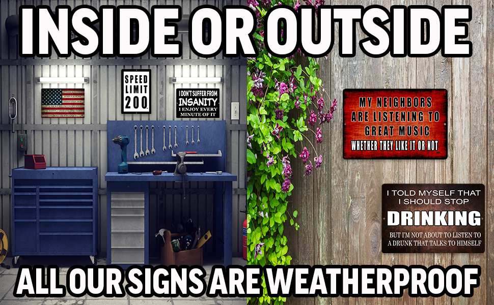 Inside or Outside Signs